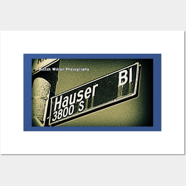 Hauser Boulevard, Los Angeles, California by Mistah Wilson Wall Art by MistahWilson